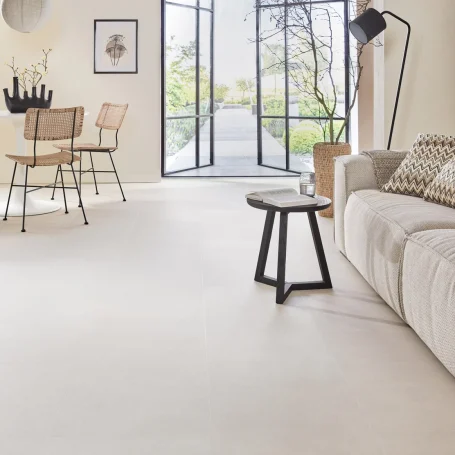 Floer Carrelage PVC a Clic Sol Beton Sable interieur