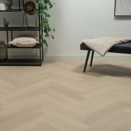 PVC-à-Clic-en-Bâton-Rompu-Floer-Chêne-Beige-ambiance-avant
