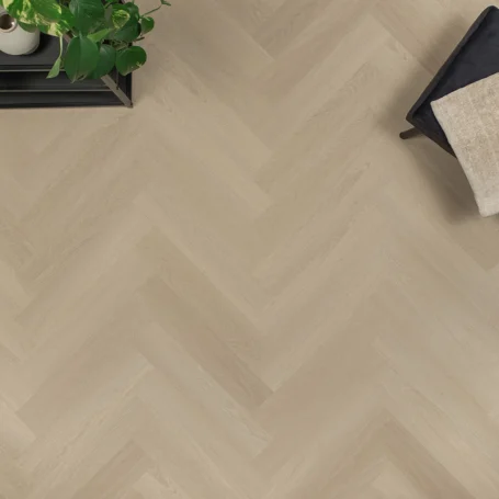 PVC-à-Clic-en-Bâton-Rompu-Floer-Chêne-Beige-ambiance-topdown