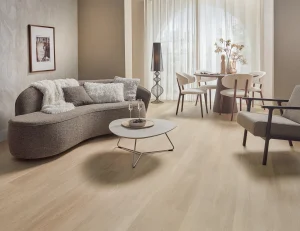 PVC Manoir Floer Chêne Nature La salle de séjour