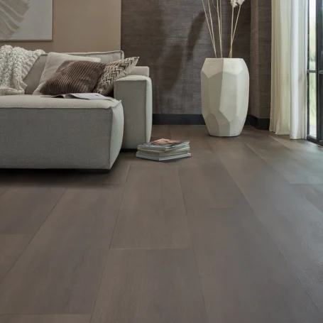 Floer Landhuis Plak PVC vloer Donkere Eik woonkamer