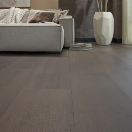 Floer Landhuis Plak PVC vloer Donkere Eik woonkamer