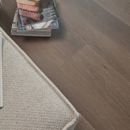 Floer Landhuis Plak PVC Donkere Eik woonkamer