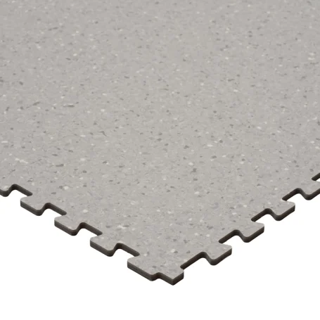 Floer PVC a Clic Industriel STERC Brume Argentee