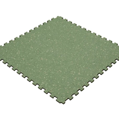 Floer PVC a Clic Industriel STERC Vert Mousse