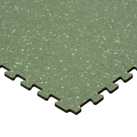 Floer PVC a Clic Industriel STERC Vert Mousse
